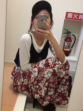 「ベロアキャミ」｜moeguuさん（レディース・160cm）の秋コーディネート