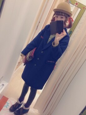 「チチカカ」｜「アイテム（腕時計）」を使った、mumeiさん（レディース・166cm）の冬コーディネート