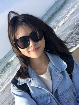「MONKI（モンキ）のアイテム（ファッション雑貨）」を使った、cysanさん（レディース・160cm）の夏コーディネート