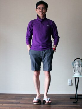 MakotoKanamuraさん（メンズ・165cm）の春コーディネート