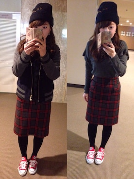 kitsunaさん（レディース・165cm）の冬コーディネート