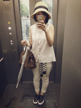 kitsunaさん（レディース・165cm）の夏コーディネート