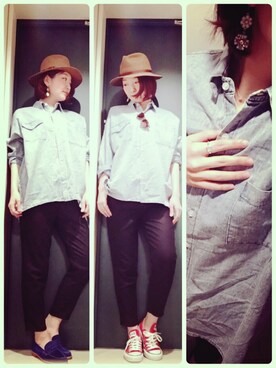 kitsunaさん（レディース・165cm）の冬コーディネート