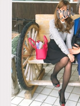 「MAISON DE REEFUR」｜「アイテム（その他）」を使った、Ayumi Igarashiさん（レディース・152cm）の秋コーディネート