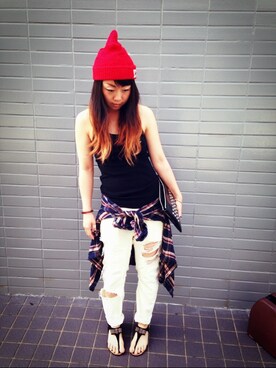 ayanoさん（レディース・153cm）の夏コーディネート