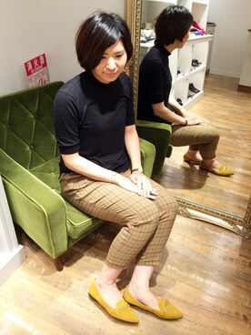 ORientalTRaffic HEP FIVE店さん（レディース・170cm）の秋コーディネート