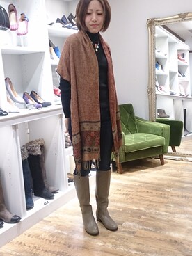 ORientalTRaffic HEP FIVE店さん（レディース・166cm）の秋コーディネート