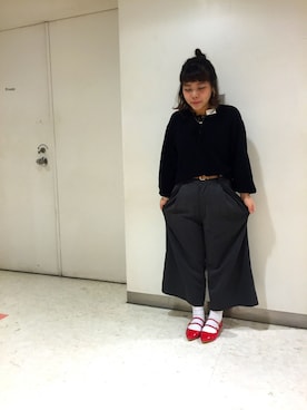 「ソックス×パンプス」｜ORientalTRaffic HEP FIVE店さん（レディース・168cm）の冬コーディネート