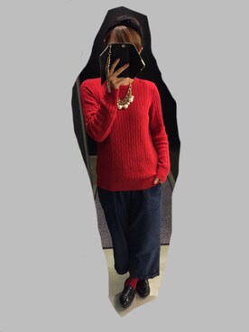 うさちゃんさん（レディース・157cm）の秋コーディネート