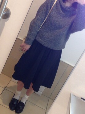 mzhさん（レディース・148cm）の冬コーディネート