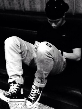 張瑋さん（メンズ・172cm）の夏コーディネート