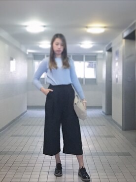 「MONKI」｜stephy laiさん（レディース・174cm）の冬コーディネート