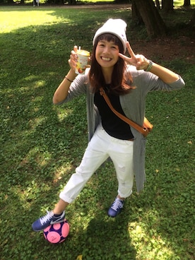 Reeさん（レディース・157cm）の秋コーディネート