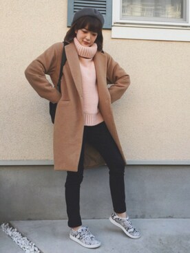 maicoさん（レディース・154cm）の冬コーディネート
