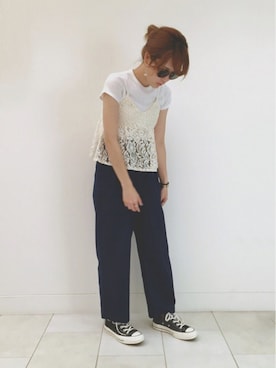 maicoさん（レディース・154cm）の夏コーディネート