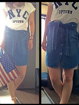 KEITYさん(レディース・162cm)の夏コーディネート