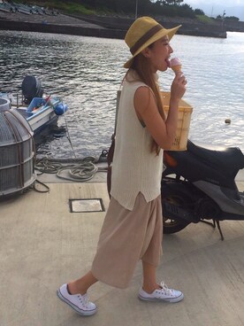 Umaさん（レディース・161cm）の夏コーディネート