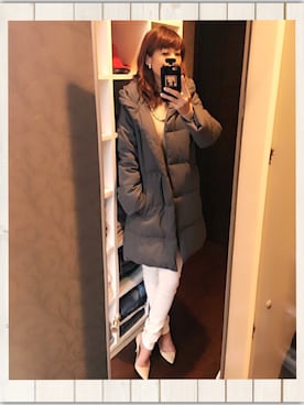 キャサさん（レディース・158cm）の冬コーディネート