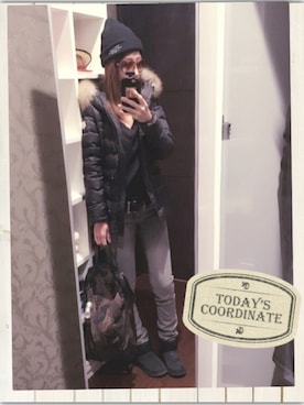 キャサさん（レディース・158cm）の冬コーディネート