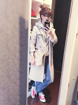 キャサさん(レディース・158cm)の春コーディネート