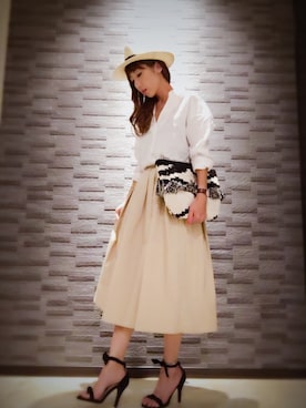 キャサさん（レディース・158cm）の夏コーディネート