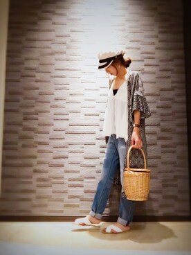 キャサさん（レディース・158cm）の夏コーディネート