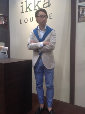 GGC GUEST Mensさん（メンズ・172cm）の春コーディネート