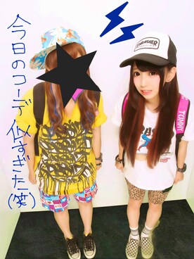 バックパック リュックを使った Ayamo の人気ファッションコーディネート 髪型 スーパーロングヘアー Wear