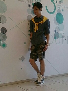 幸長さん（メンズ・180cm）の春コーディネート