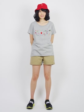 ALDIESSTAFFさん（レディース・171cm）の夏コーディネート