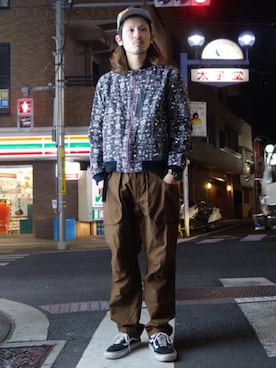 「ALDIES（アールディーズ）のアイテム（ジャケット/アウター）」を使った、ALDIESSTAFFさん（メンズ・176cm）の秋コーディネート