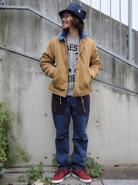 「ALDIES（アールディーズ）のアイテム（ジャケット/アウター）」を使った、ALDIESSTAFFさん（メンズ・175cm）の秋コーディネート