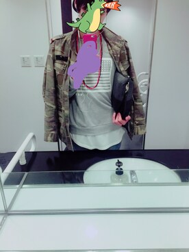 「EDWIN（エドウィン）のアイテム（ナイロンジャケット）」を使った、ぶたとーやくんさん（メンズ・169cm）の春コーディネート