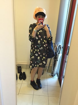 「あちゃちゅむ」｜「アイテム（アナログ腕時計）」を使った、nkさん（レディース・156cm）の春コーディネート
