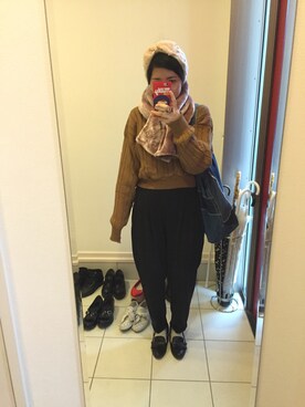 「relacher（ルラシェ）のアイテム」を使った、nkさん（レディース・156cm）の秋コーディネート