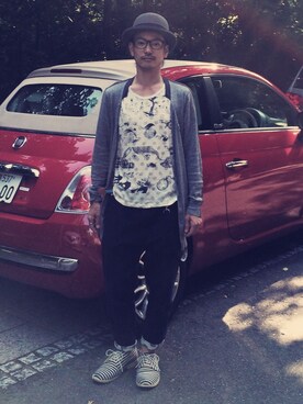 Kazushi Fjさん（メンズ・164cm）の秋コーディネート