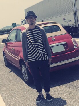 Kazushi Fjさん（メンズ・164cm）の秋コーディネート