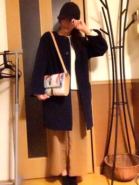 星野美玲さん（レディース・163cm）の春コーディネート