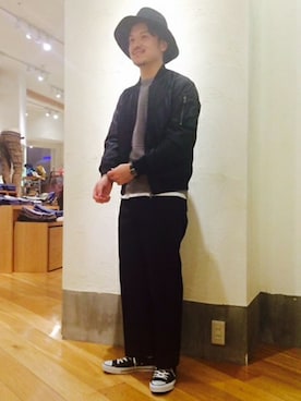 うじさんさん(メンズ・171cm)の冬コーディネート