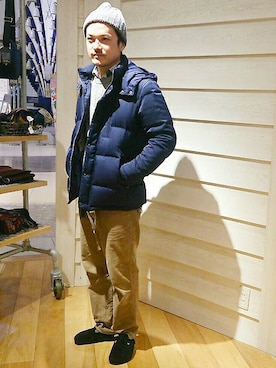うじさんさん（メンズ・171cm）の冬コーディネート
