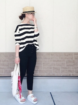 SIZUさん（レディース・156cm）の春コーディネート