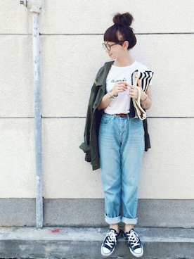 SIZUさん（レディース・156cm）の夏コーディネート