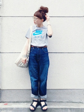 「CIBONE（シボネ）のアイテム」を使った、SIZUさん（レディース・156cm）の夏コーディネート