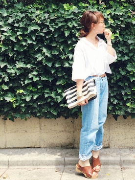 SIZUさん（レディース・156cm）の夏コーディネート