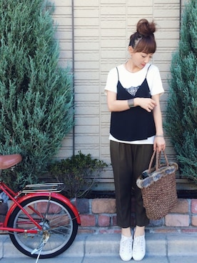 SIZUさん（レディース・156cm）の夏コーディネート