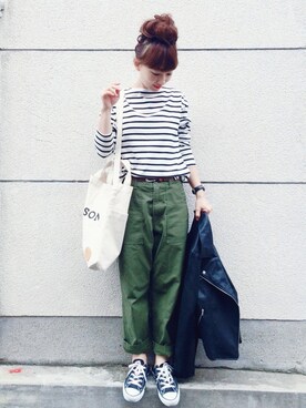 SIZUさん（レディース・156cm）の秋コーディネート