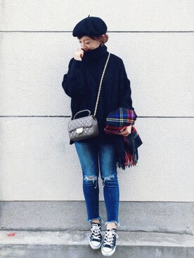 SIZUさん（レディース・156cm）の秋コーディネート