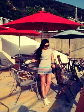 KANAさん（レディース・163cm）の春コーディネート