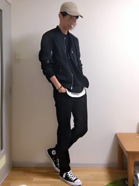 すこさん（メンズ・185cm）の秋コーディネート