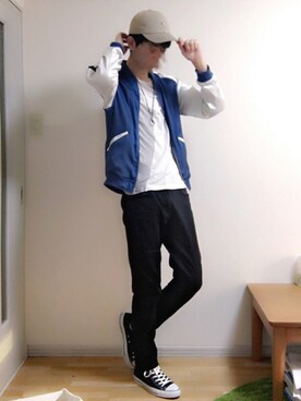 すこさん（メンズ・185cm）の秋コーディネート